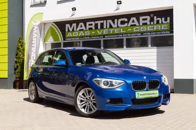 BMW 120d M-Sport Estoril Blau+ Mo-i 1. tulaj+ Teljes M Sports package+ 3X-S GARANCIA!!!