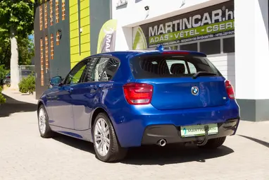 BMW 120d M-Sport Estoril Blau+ Mo-i 1. tulaj+ Teljes M Sports package+ 3X-S GARANCIA!!!