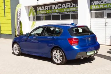 BMW 120d M-Sport Estoril Blau+ Mo-i 1. tulaj+ Teljes M Sports package+ 3X-S GARANCIA!!!