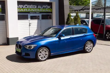 BMW 120d M-Sport Estoril Blau+ Mo-i 1. tulaj+ Teljes M Sports package+ 3X-S GARANCIA!!!