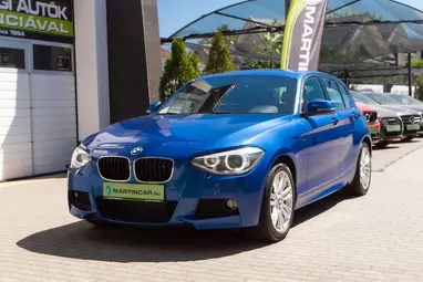 BMW 120d M-Sport Estoril Blau+ Mo-i 1. tulaj+ Teljes M Sports package+ 3X-S GARANCIA!!!