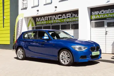 BMW 120d M-Sport Estoril Blau+ Mo-i 1. tulaj+ Teljes M Sports package+ 3X-S GARANCIA!!!