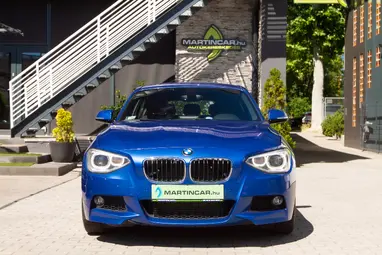 BMW 120d M-Sport Estoril Blau+ Mo-i 1. tulaj+ Teljes M Sports package+ 3X-S GARANCIA!!!