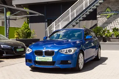 BMW 120d M-Sport Estoril Blau+ Mo-i 1. tulaj+ Teljes M Sports package+ 3X-S GARANCIA!!!