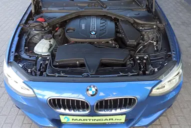 BMW 120d M-Sport Estoril Blau+ Mo-i 1. tulaj+ Teljes M Sports package+ 3X-S GARANCIA!!!