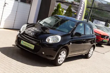 NISSAN MICRA 1.2 Acenta Super Black+ Keveset Futott+ Vezetett Szervízkönyv+Friss Műszaki+ 3X-S GARANCIA!