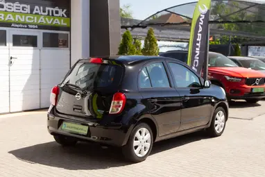 NISSAN MICRA 1.2 Acenta Super Black+ Keveset Futott+ Vezetett Szervízkönyv+Friss Műszaki+ 3X-S GARANCIA!