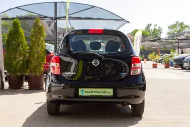NISSAN MICRA 1.2 Acenta Super Black+ Keveset Futott+ Vezetett Szervízkönyv+Friss Műszaki+ 3X-S GARANCIA!