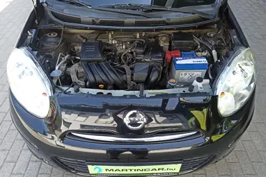 NISSAN MICRA 1.2 Acenta Super Black+ Keveset Futott+ Vezetett Szervízkönyv+Friss Műszaki+ 3X-S GARANCIA!