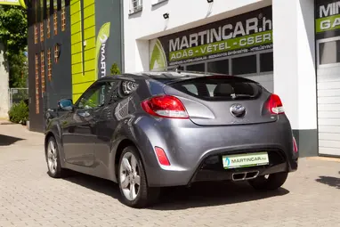HYUNDAI VELOSTER 1.6 GDI Life Sonic Silver Metallic +SPORTOS +Egyedi Megjelenés +Mo.-i 1.Tulaj +3X-S GARANCIA!
