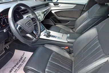 AUDI S7 Sportback 55 TDI quattro Tiptronic ic [5 személy] Navarra Blue Metallic+Alcantara+FULL EXTRA+Mint Az ÚJ!+ Mo.-i 1. Tulaj+ 3X-s GARANCIA!!!