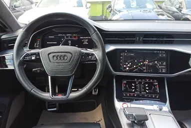 AUDI S7 Sportback 55 TDI quattro Tiptronic ic [5 személy] Navarra Blue Metallic+Alcantara+FULL EXTRA+Mint Az ÚJ!+ Mo.-i 1. Tulaj+ 3X-s GARANCIA!!!