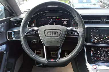 AUDI S7 Sportback 55 TDI quattro Tiptronic ic [5 személy] Navarra Blue Metallic+Alcantara+FULL EXTRA+Mint Az ÚJ!+ Mo.-i 1. Tulaj+ 3X-s GARANCIA!!!