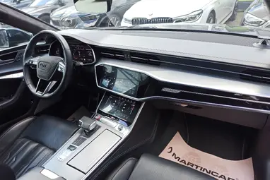 AUDI S7 Sportback 55 TDI quattro Tiptronic ic [5 személy] Navarra Blue Metallic+Alcantara+FULL EXTRA+Mint Az ÚJ!+ Mo.-i 1. Tulaj+ 3X-s GARANCIA!!!