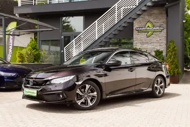 HONDA CIVIC Sedan 1.5 T Executive CVT Midnight Burgundy+Eredeti Mo.-i+Mint az ÚJ!! +26E km +3X-s GARANCIA !!!