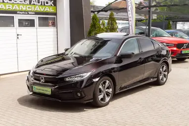 HONDA CIVIC Sedan 1.5 T Executive CVT Midnight Burgundy+Eredeti Mo.-i+Mint az ÚJ!! +26E km +3X-s GARANCIA !!!
