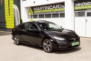HONDA CIVIC Sedan 1.5 T Executive CVT Midnight Burgundy+Eredeti Mo.-i+Mint az ÚJ!! +26E km +3X-s GARANCIA !!!