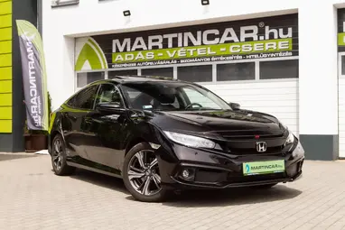 HONDA CIVIC Sedan 1.5 T Executive CVT Midnight Burgundy+Eredeti Mo.-i+Mint az ÚJ!! +26E km +3X-s GARANCIA !!!