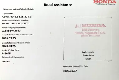 HONDA CIVIC Sedan 1.5 T Executive CVT Midnight Burgundy+Eredeti Mo.-i+Mint az ÚJ!! +26E km +3X-s GARANCIA !!!