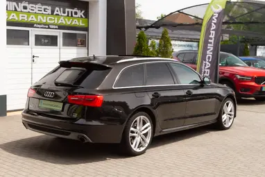 AUDI A6 Avant 3.0 V6 TDI DPF quattro S-tronic Havanna Black Metallic+ Vezetett Szervizkönyv+Mo.-i 1. Tulaj+ 3X-S GARANCIA!!!