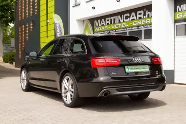 AUDI A6 Avant 3.0 V6 TDI DPF quattro S-tronic Havanna Black Metallic+ Vezetett Szervizkönyv+Mo.-i 1. Tulaj+ 3X-S GARANCIA!!!