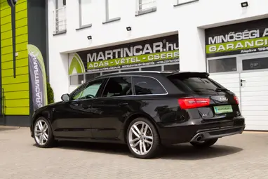 AUDI A6 Avant 3.0 V6 TDI DPF quattro S-tronic Havanna Black Metallic+ Vezetett Szervizkönyv+Mo.-i 1. Tulaj+ 3X-S GARANCIA!!!