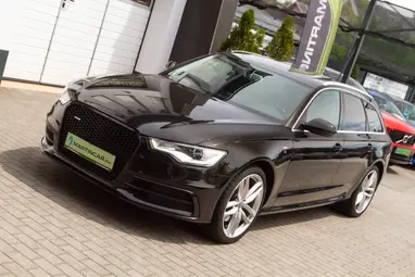 AUDI A6 Avant 3.0 V6 TDI DPF quattro S-tronic Havanna Black Metallic+ Vezetett Szervizkönyv+Mo.-i 1. Tulaj+ 3X-S GARANCIA!!!