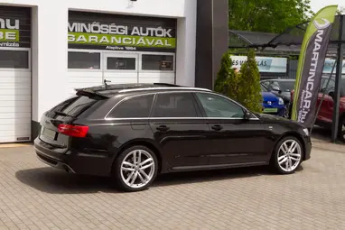 AUDI A6 Avant 3.0 V6 TDI DPF quattro S-tronic Havanna Black Metallic+ Vezetett Szervizkönyv+Mo.-i 1. Tulaj+ 3X-S GARANCIA!!!