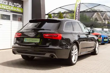 AUDI A6 Avant 3.0 V6 TDI DPF quattro S-tronic Havanna Black Metallic+ Vezetett Szervizkönyv+Mo.-i 1. Tulaj+ 3X-S GARANCIA!!!
