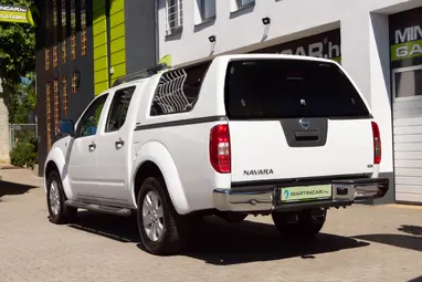 NISSAN NAVARA 4WD Double 2.5D SE EURO5 Polar White+ Vezetett Szervíz+ Keveset Futott+ Mo.-i 1. Tulaj+ 3X-s GARANCIA!!!