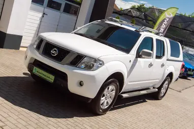 NISSAN NAVARA 4WD Double 2.5D SE EURO5 Polar White+ Vezetett Szervíz+ Keveset Futott+ Mo.-i 1. Tulaj+ 3X-s GARANCIA!!!