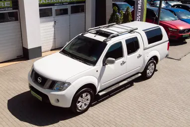 NISSAN NAVARA 4WD Double 2.5D SE EURO5 Polar White+ Vezetett Szervíz+ Keveset Futott+ Mo.-i 1. Tulaj+ 3X-s GARANCIA!!!
