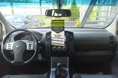 NISSAN NAVARA 4WD Double 2.5D SE EURO5 Polar White+ Vezetett Szervíz+ Keveset Futott+ Mo.-i 1. Tulaj+ 3X-s GARANCIA!!!