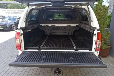 NISSAN NAVARA 4WD Double 2.5D SE EURO5 Polar White+ Vezetett Szervíz+ Keveset Futott+ Mo.-i 1. Tulaj+ 3X-s GARANCIA!!!