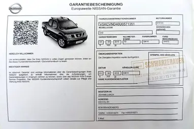 NISSAN NAVARA 4WD Double 2.5D SE EURO5 Polar White+ Vezetett Szervíz+ Keveset Futott+ Mo.-i 1. Tulaj+ 3X-s GARANCIA!!!