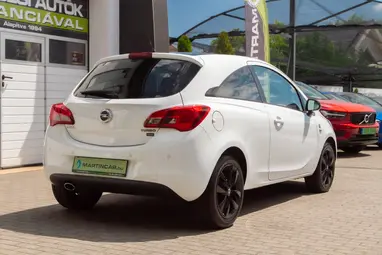 OPEL CORSA E 1.0 T Cosmo Start-Stop Olympic White+Mo.-i 1. Tulaj+ Keveset Futott+Szervizkönyv+3X-S GARANCIA!!!