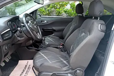 OPEL CORSA E 1.0 T Cosmo Start-Stop Olympic White+Mo.-i 1. Tulaj+ Keveset Futott+Szervizkönyv+3X-S GARANCIA!!!