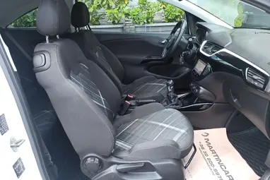 OPEL CORSA E 1.0 T Cosmo Start-Stop Olympic White+Mo.-i 1. Tulaj+ Keveset Futott+Szervizkönyv+3X-S GARANCIA!!!