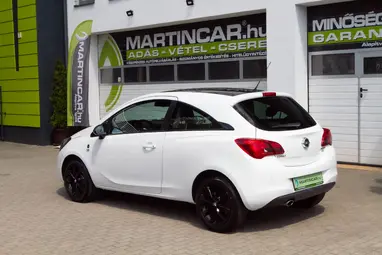 OPEL CORSA E 1.0 T Cosmo Start-Stop Olympic White+Mo.-i 1. Tulaj+ Keveset Futott+Szervizkönyv+3X-S GARANCIA!!!