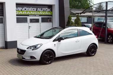 OPEL CORSA E 1.0 T Cosmo Start-Stop Olympic White+Mo.-i 1. Tulaj+ Keveset Futott+Szervizkönyv+3X-S GARANCIA!!!