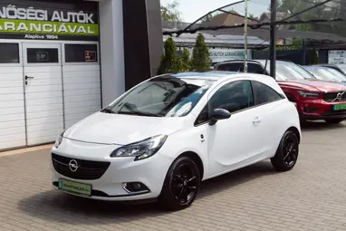 OPEL CORSA E 1.0 T Cosmo Start-Stop Olympic White+Mo.-i 1. Tulaj+ Keveset Futott+Szervizkönyv+3X-S GARANCIA!!!
