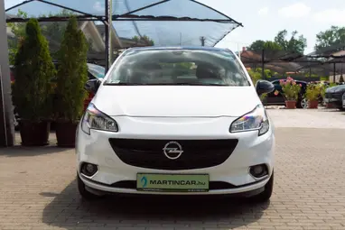 OPEL CORSA E 1.0 T Cosmo Start-Stop Olympic White+Mo.-i 1. Tulaj+ Keveset Futott+Szervizkönyv+3X-S GARANCIA!!!