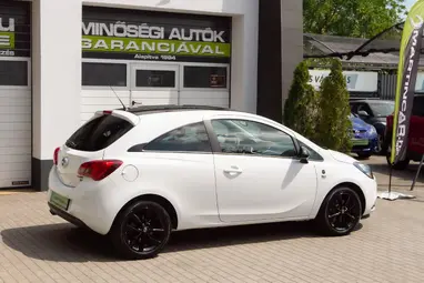 OPEL CORSA E 1.0 T Cosmo Start-Stop Olympic White+Mo.-i 1. Tulaj+ Keveset Futott+Szervizkönyv+3X-S GARANCIA!!!