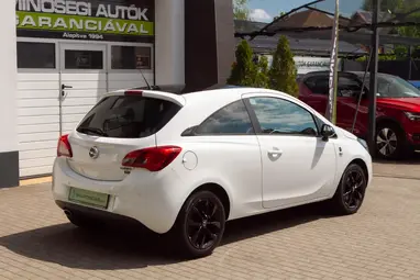 OPEL CORSA E 1.0 T Cosmo Start-Stop Olympic White+Mo.-i 1. Tulaj+ Keveset Futott+Szervizkönyv+3X-S GARANCIA!!!