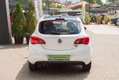 OPEL CORSA E 1.0 T Cosmo Start-Stop Olympic White+Mo.-i 1. Tulaj+ Keveset Futott+Szervizkönyv+3X-S GARANCIA!!!