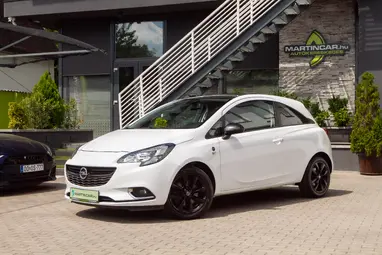 OPEL CORSA E 1.0 T Cosmo Start-Stop Olympic White+Mo.-i 1. Tulaj+ Keveset Futott+Szervizkönyv+3X-S GARANCIA!!!