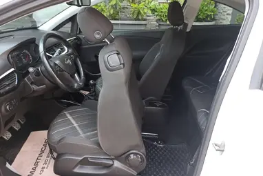OPEL CORSA E 1.0 T Cosmo Start-Stop Olympic White+Mo.-i 1. Tulaj+ Keveset Futott+Szervizkönyv+3X-S GARANCIA!!!