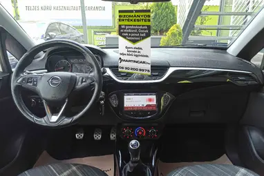 OPEL CORSA E 1.0 T Cosmo Start-Stop Olympic White+Mo.-i 1. Tulaj+ Keveset Futott+Szervizkönyv+3X-S GARANCIA!!!