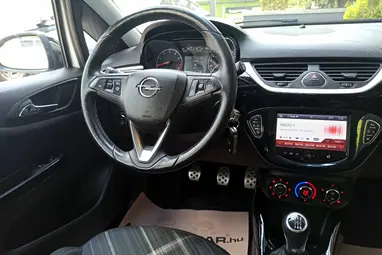 OPEL CORSA E 1.0 T Cosmo Start-Stop Olympic White+Mo.-i 1. Tulaj+ Keveset Futott+Szervizkönyv+3X-S GARANCIA!!!
