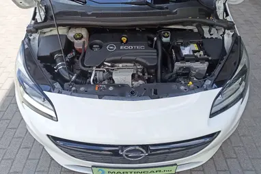 OPEL CORSA E 1.0 T Cosmo Start-Stop Olympic White+Mo.-i 1. Tulaj+ Keveset Futott+Szervizkönyv+3X-S GARANCIA!!!